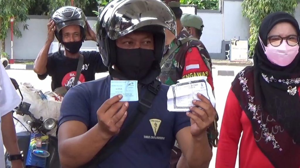 250 Masyarakat Usai di Vaksin Dapat BBM Gratis