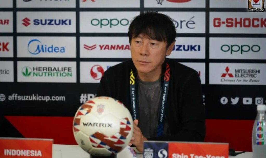 Shin Tae-Yong Pesimis Indonesia Juara di Final, Akibat Pemain Kerap Makan Nasi Kotak