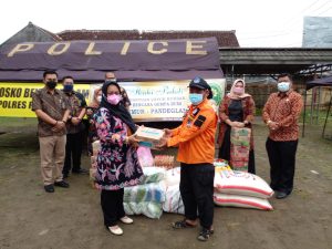 Pengadilan Negeri Pandeglang Berikan Sejumlah Bantuan kepada Korban Gempa