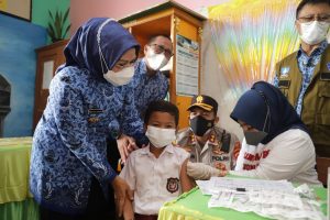 Vaksinasi Covid-19 Anak di Kabupaten Serang Dikebut, Empat Hari Tembus 7.652 Orang