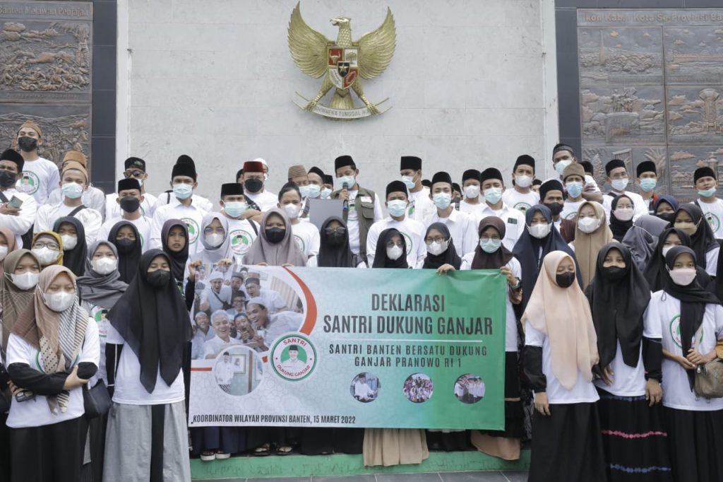 Santri di Banten Nilai Ganjar Layak Pimpin Indonesia