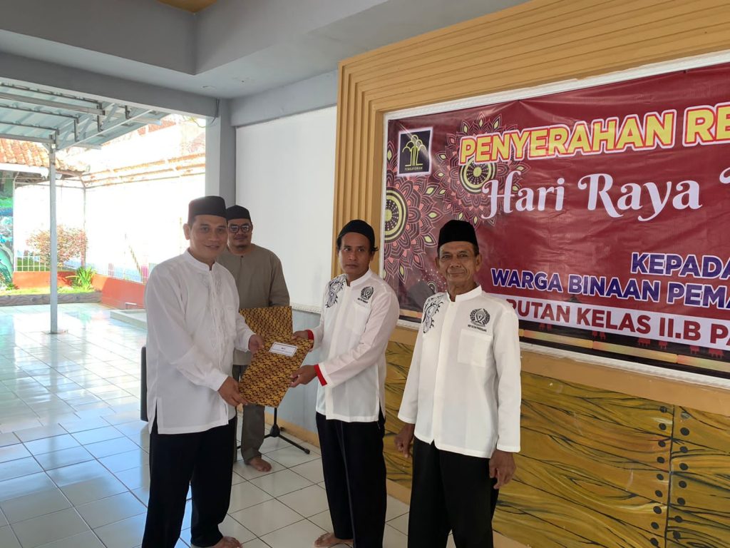 Sebanyak 111 Warga Binaan Rutan Kelas IIB Pandeglang Mendapat Remisi Lebaran 2022