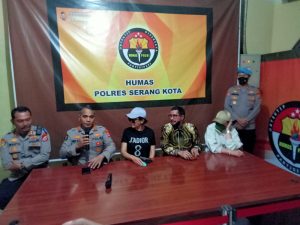 Polresta Serang Kota Gelar Press Conference Terkait Pemanggilan Nikita Mirzani