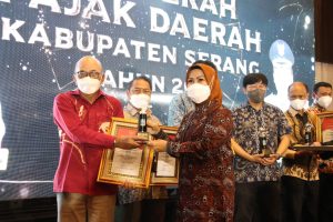 Jadi Penopang PAD, Pemkab Serang Berikan Penghargaan Untuk Wajib Pajak