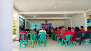 Gandeng Kejaksaan Mahasiswa KKM Uniba di Kecamatan Pamarayan Gelar Penyuluhan Hukum