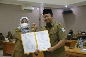 73 Pejabat Serah Terima Jabatan, Pj Sekda : Berikan Perubahan Untuk Pandeglang