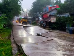 Jalan Picung-Munjul Amblas, Kendaraan Tak Bisa Melintas
