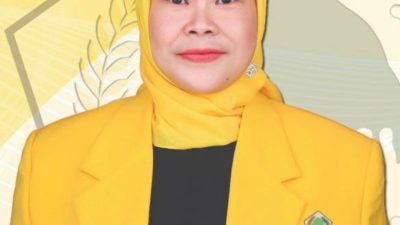 Elis Sulastri yang akrab disapa Ateu, Bacaleg Partai Golkar Periode 2024-2029 dapil 5 Kecamatan Cipocok Jaya