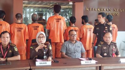 Kejari Cilegon Terima Pelimpahan Berkas Perkara Delapan WNA Iran Penyelundup Sabu