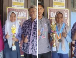 Ikut Lomba OSN Tingkat Kabupaten, Pelajar SMPN 4 Malingping Boyong Dua Piala