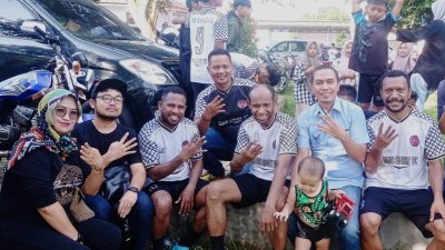 Legenda Pesepak Bola Timnas Indonesia Warnai Event Pesta Rakyat Cibaliung