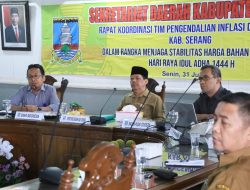 BI Banten Sebut Inflasi di Serang Terus Alami Penurunan