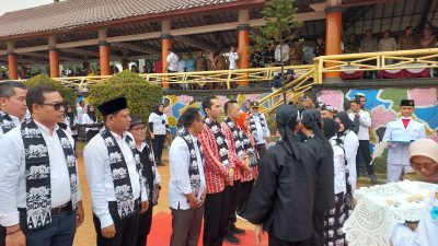 KPU Kabupaten Pandeglang Terima Bendera Kirab Pemilu 2024
