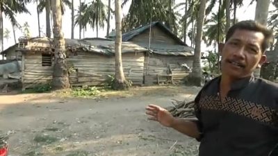 Potret kemiskinan di Ibu Kota Provinsi Banten tepatnya di lingkungan Ambon, Kelurahan Margaluyu, Kecamatan Kasemen, Kota Serang-Banten