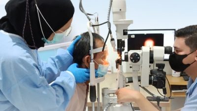 Foto dokumen klinik mata saruni (Istimewa)