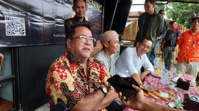 Foto Rano Karno usai menggelar acara empat pilar di Kabupaten Pandeglang (Katakita.co)