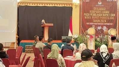 KPU Pandeglang Ingatkan Cendramata Kampanye Tak Boleh Lebih Rp100 Ribu