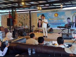 Gelar Halal Bihalal, Ini Pesan Ketua DPC Gerindra Pandeglang
