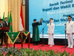 Zakiyah-Najib Resmi Dilantik Sebagai Bupati dan Wakil Bupati Serang