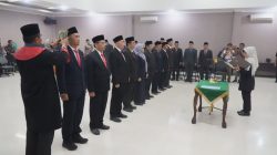 Lantik 9 Pejabat Eselon IIb, Bupati Pandeglang Minta Kerja Cepat dan Responsif