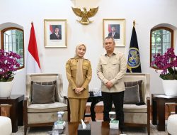 Temui Menhub, Bupati Serang Minta Perbaikan PJU di Jalan Nasional