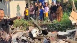 Truk Hilang Kendali di Tanjakan Bangangah, Deretan Warung di Pandeglang Rata dengan Tanah