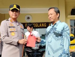 Lima Motor Hasil Curanmor Dikembalikan Polres Pandeglang ke Pemiliknya