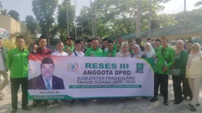 Politisi PKB Pandeglang Optimistis “Prabowo Nomics” Sampai ke Daerah