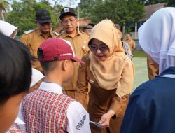 Bupati Dewi Setiani Monitoring GAMAS, Ajak Orang Tua Perkuat Peran dalam Pendidikan Anak