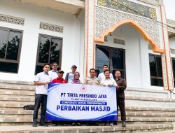 Mayora Group Perbaiki Masjid di Cadasari Pandeglang Melalui Program CSR
