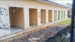Pasar Tunjung Teja Serang Sepi, Ruko Kosong dan Ditumbuhi Rumput Liar