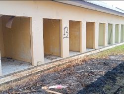 Pasar Tunjung Teja Serang Sepi, Ruko Kosong dan Ditumbuhi Rumput Liar
