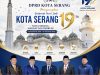 DPRD Kota Serang Mengucapkan Selamat Hari Jadi Kota Serang yang ke-19 Tahun