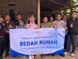 TFJ Pandeglang Gelar CSR Bedah Rumah Kedua di Desa Cadasari