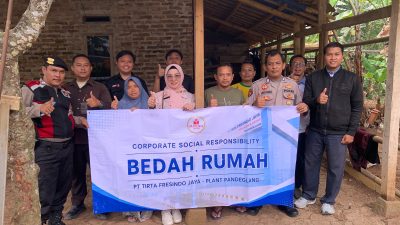TFJ Pandeglang Gelar CSR Bedah Rumah Kedua di Desa Cadasari