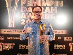 Era Budi, Pemkot Serang Raih Penghargaan Infrastruktur Tingkat Nasional