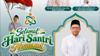 Kesbangpol Pandeglang Mengucapkan Selamat Hari Santri Nasional